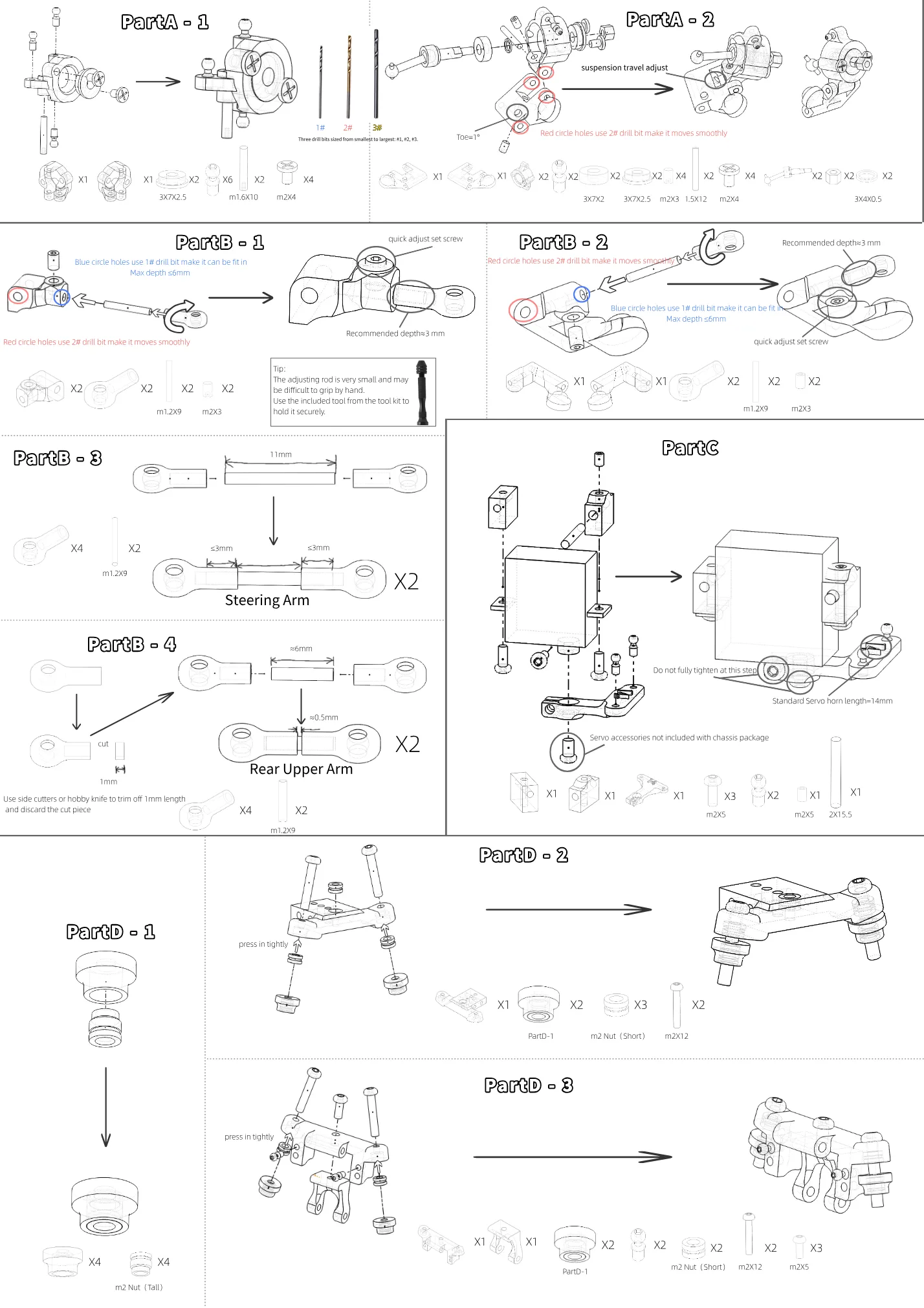 English instruction manual page 3